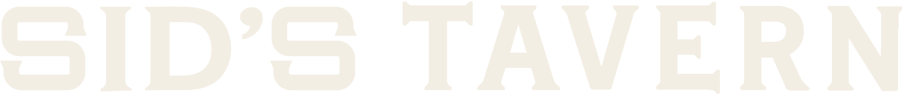 Sid's Tavern